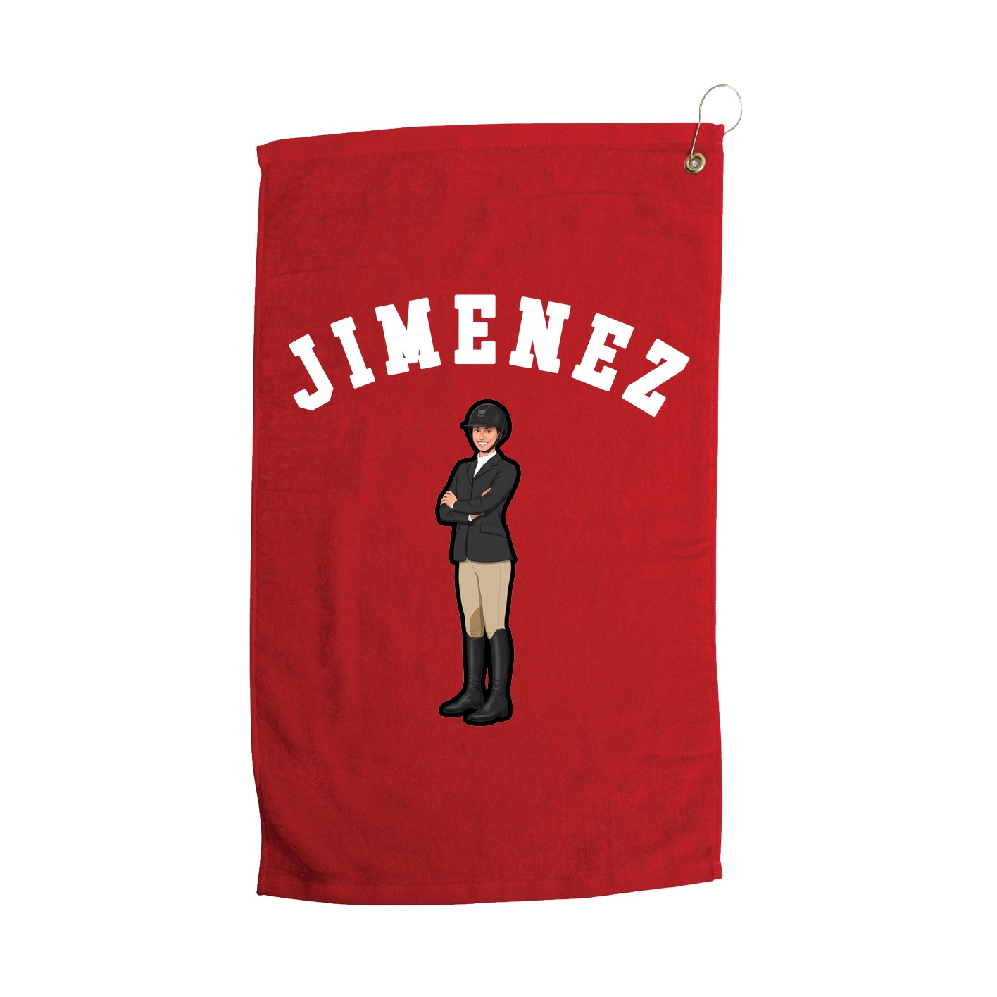 Golf Towel — Shirsey Arch in Red
