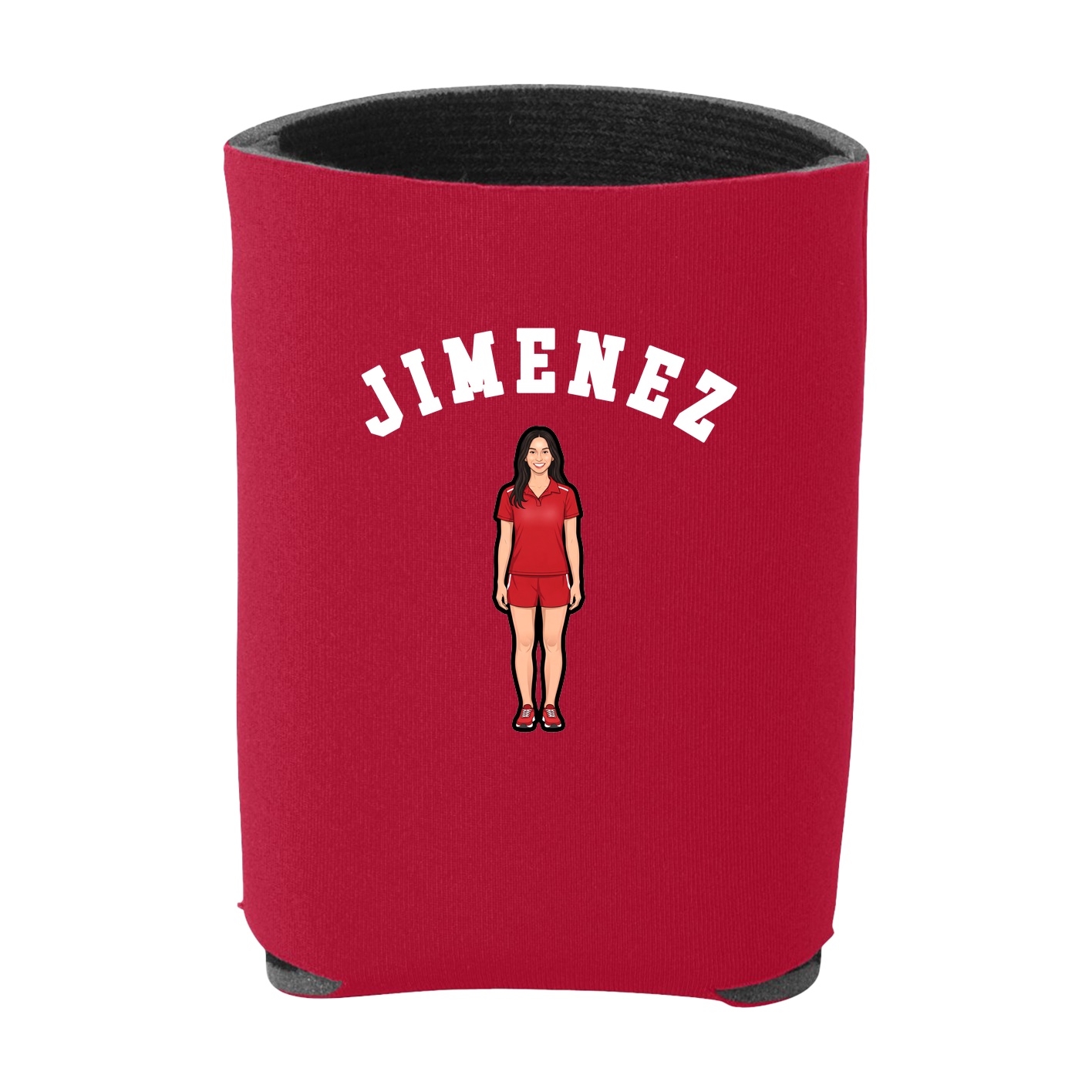 Can Holder — Shirsey Arch in Red