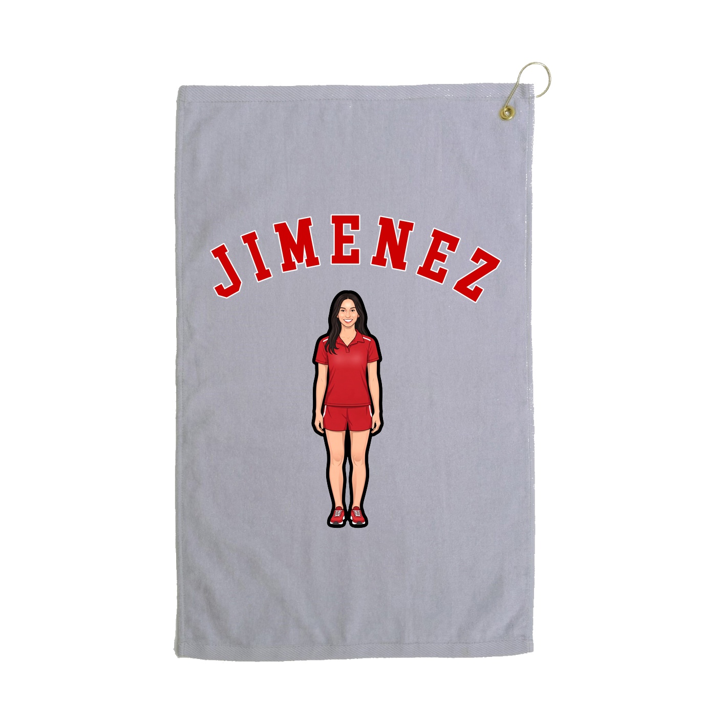 Golf Towel — Shirsey Arch in Grey
