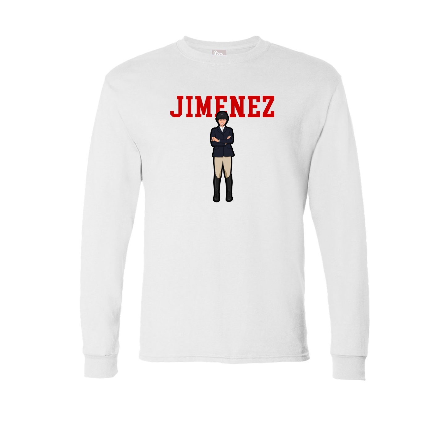 Long Sleeve Tee — Shirsey in White
