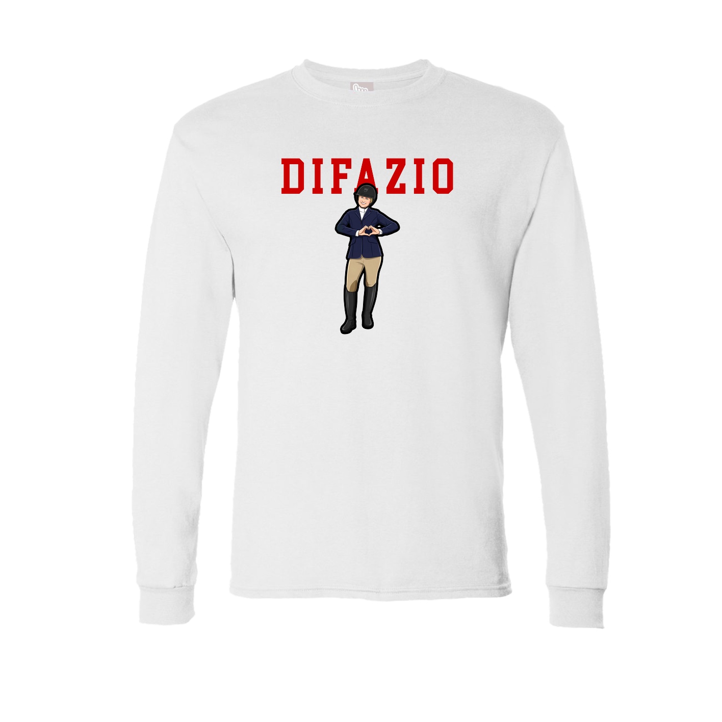 Long Sleeve Tee — Shirsey in White