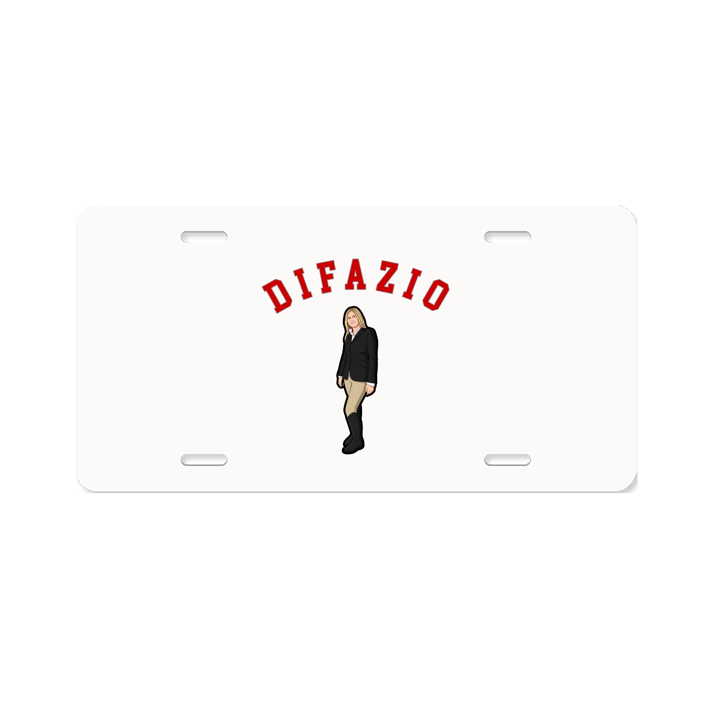 License Plate — Shirsey Arch in Classic