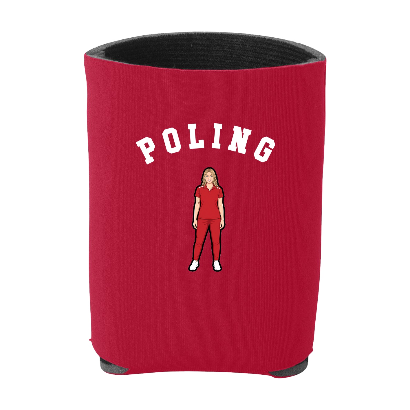Can Holder — Shirsey Arch in Red