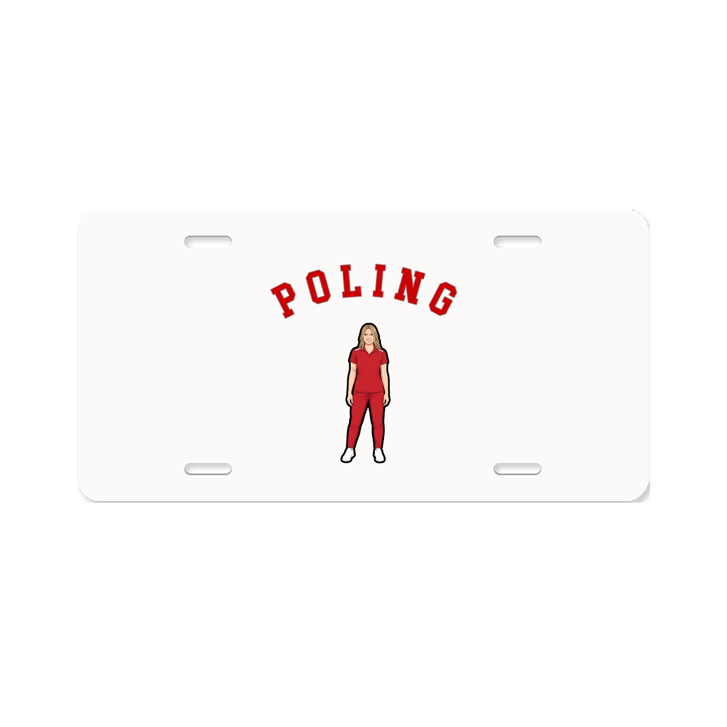 License Plate — Shirsey Arch in Classic