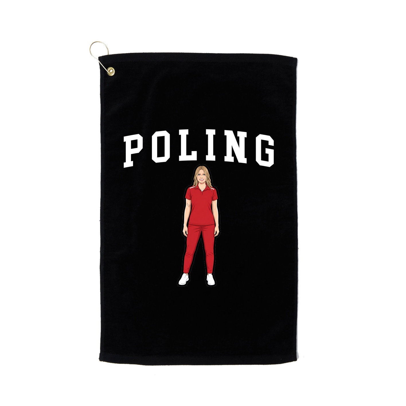 Golf Towel — Shirsey in Black