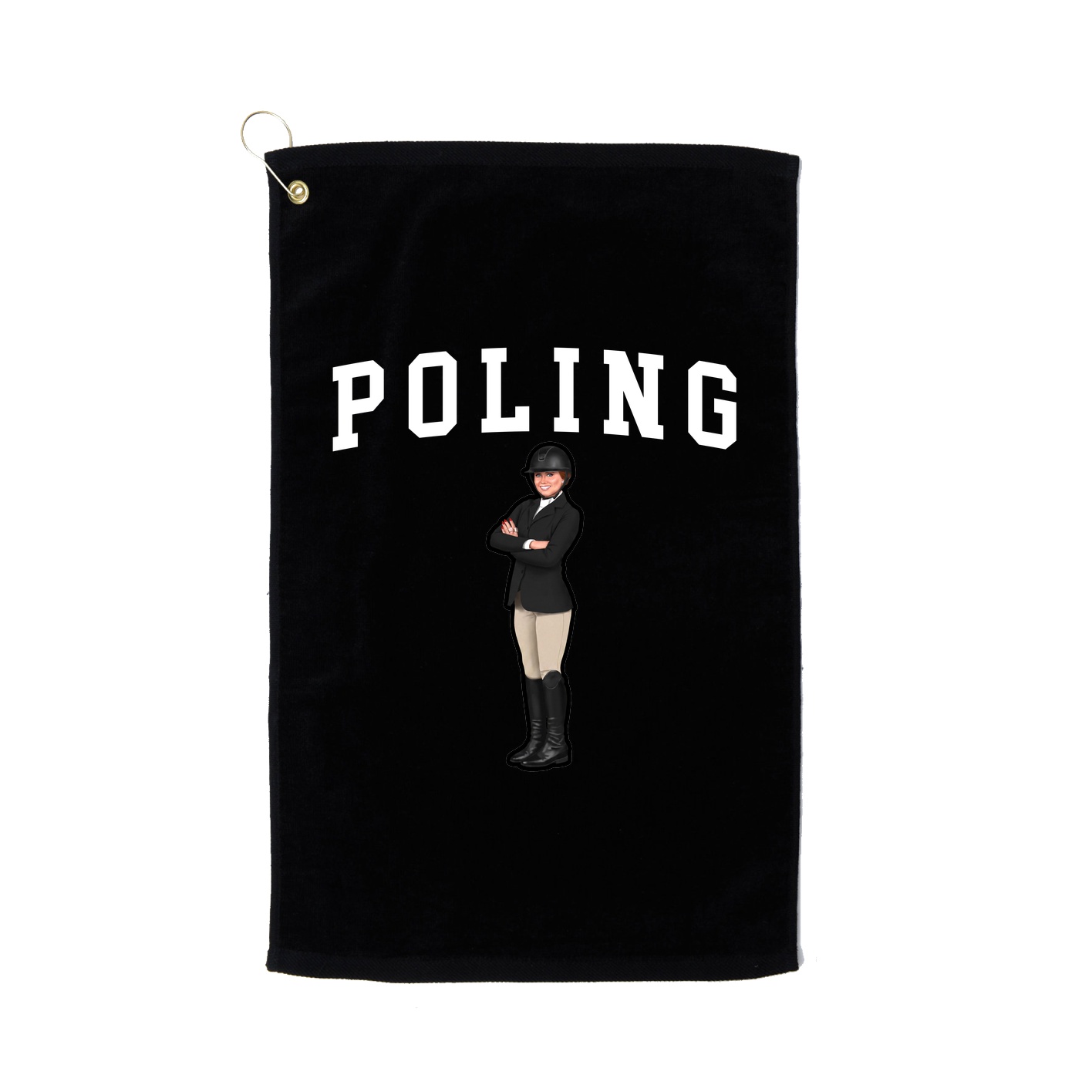 Golf Towel — Shirsey in Black