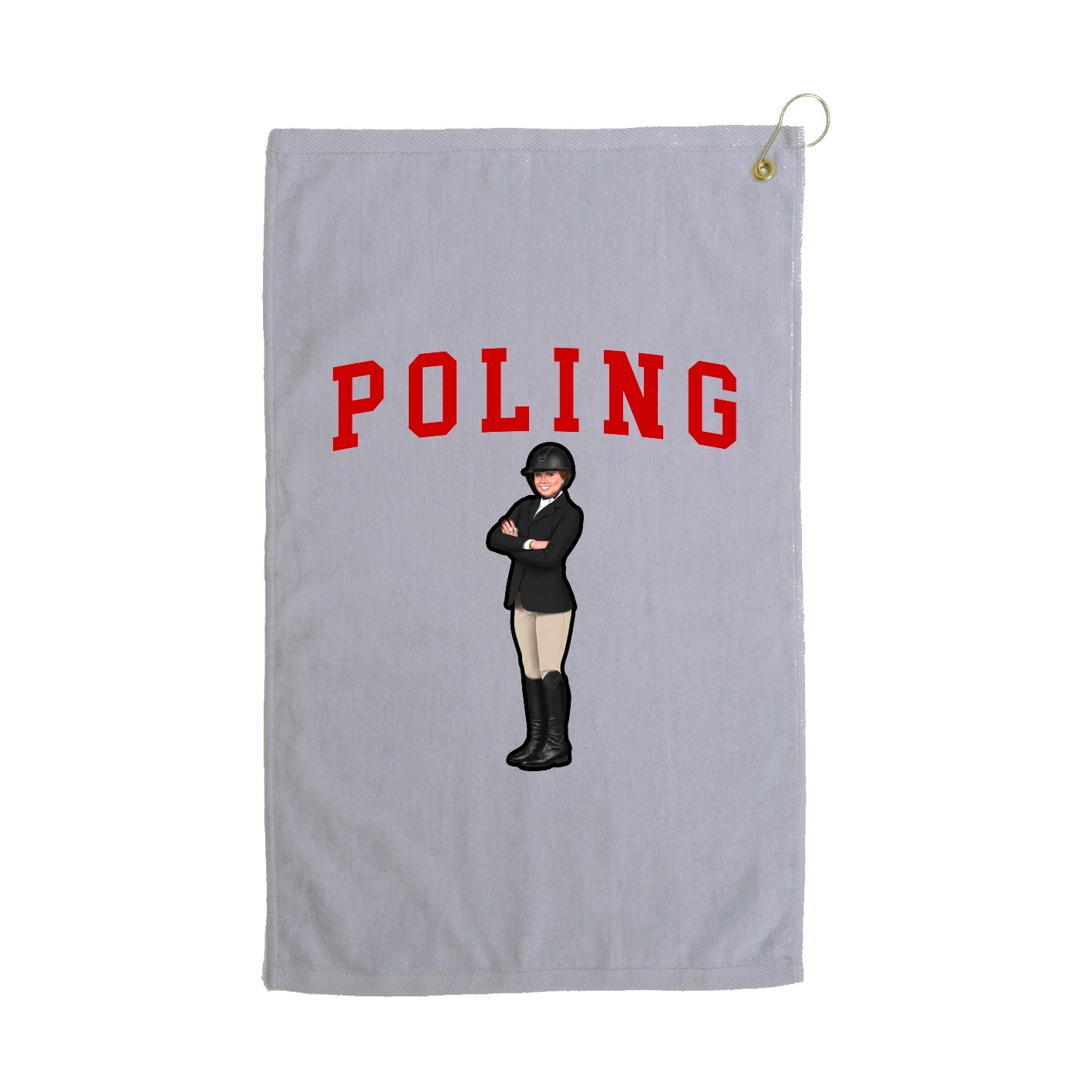 Golf Towel — Shirsey in Grey