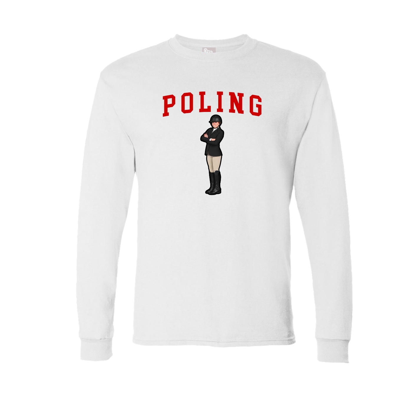Long Sleeve Tee — Shirsey in White