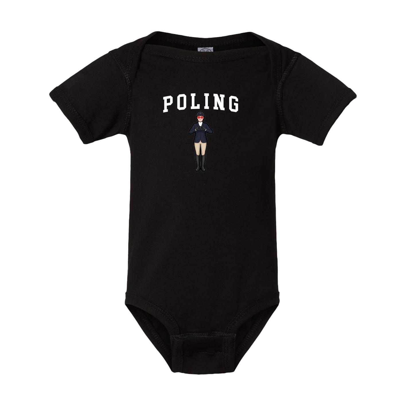 Baby Onesie — Shirsey in Black