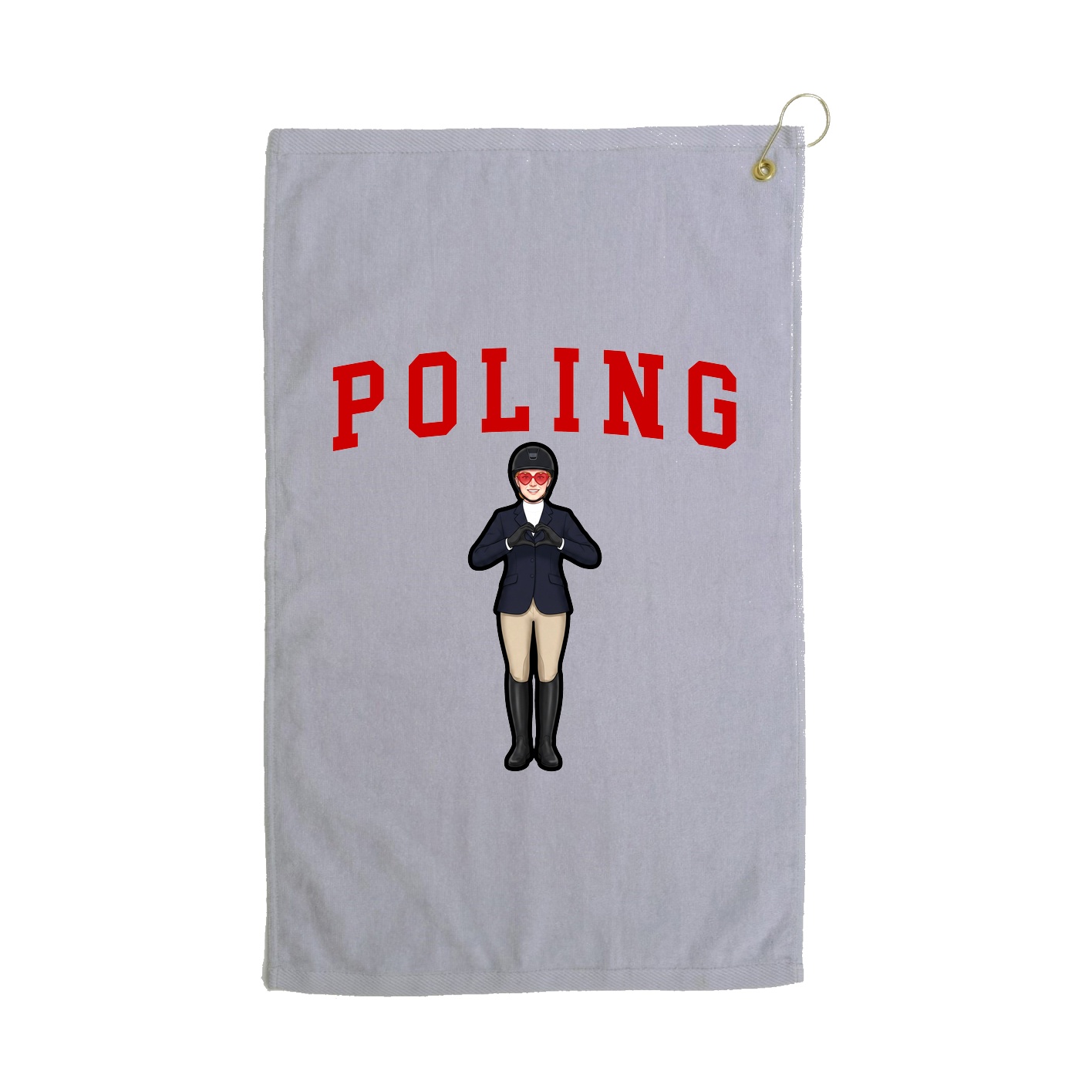Golf Towel — Shirsey in Grey