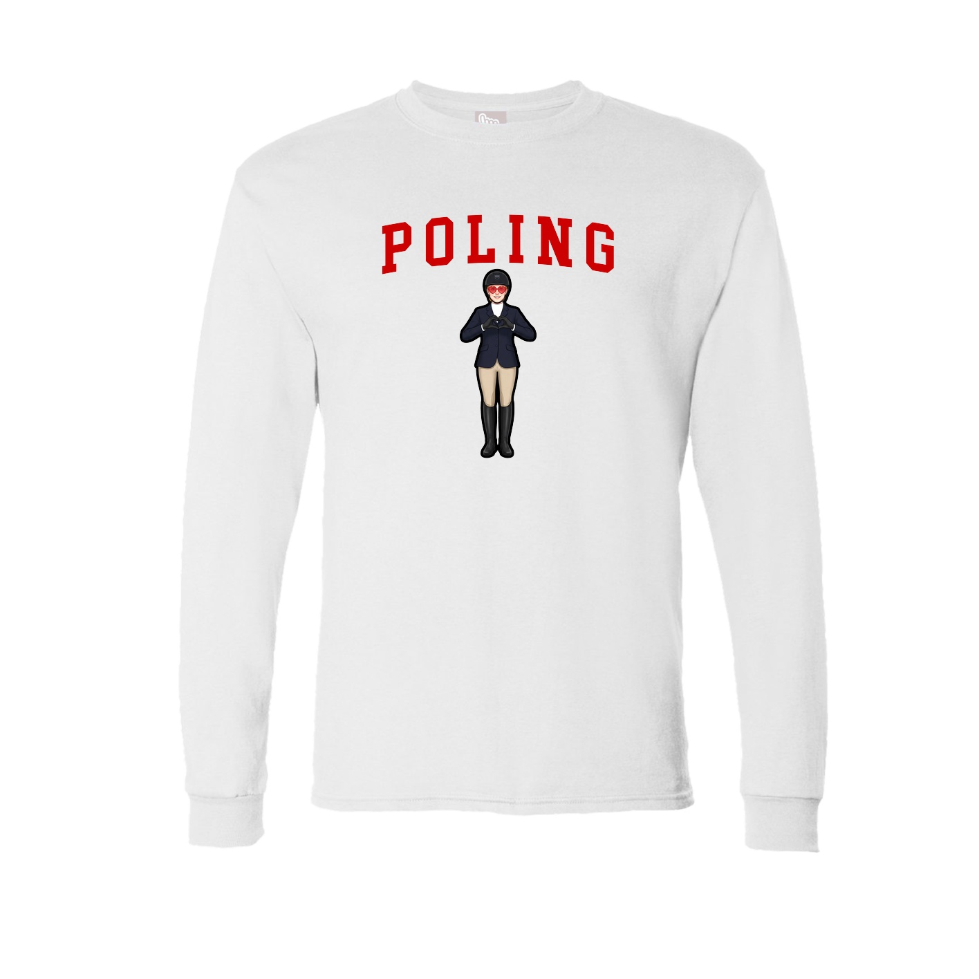 Long Sleeve Tee — Shirsey in White