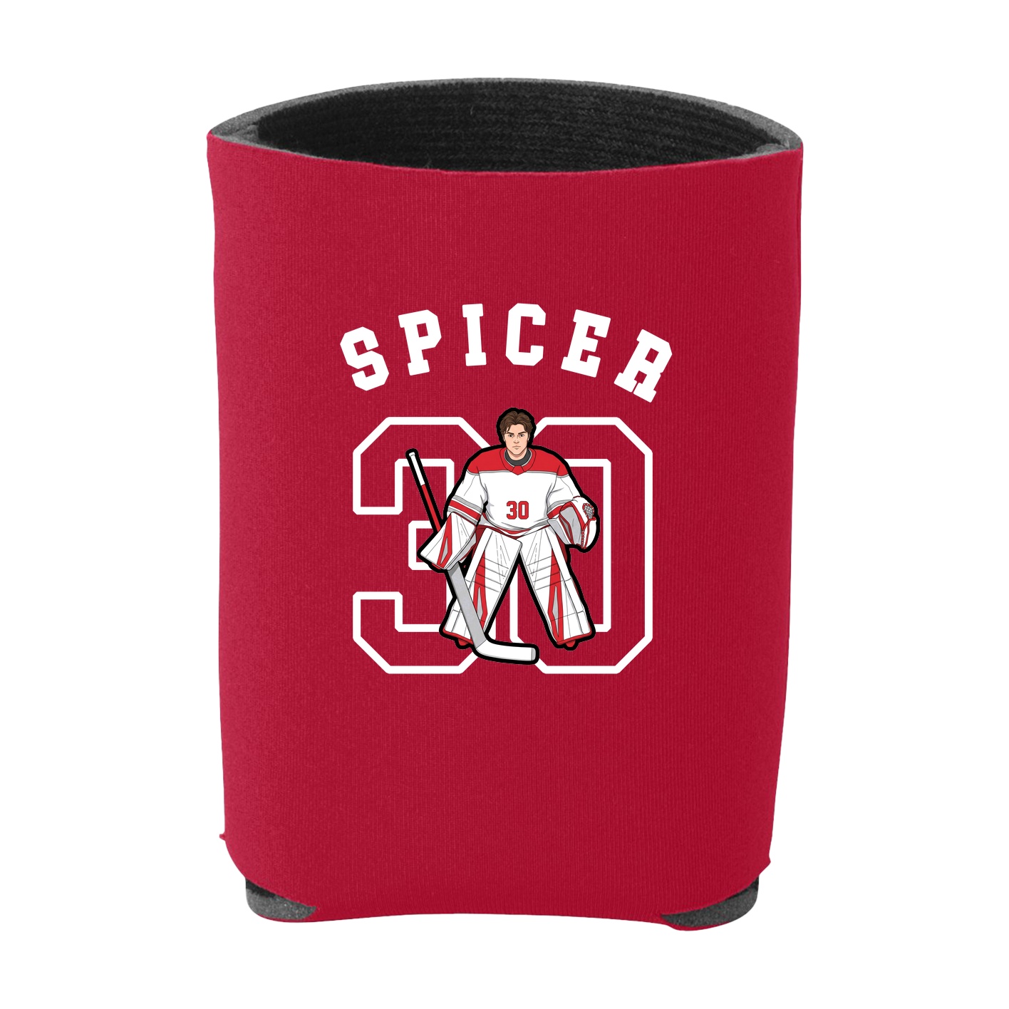 Can Holder — Shirsey Arch in Red