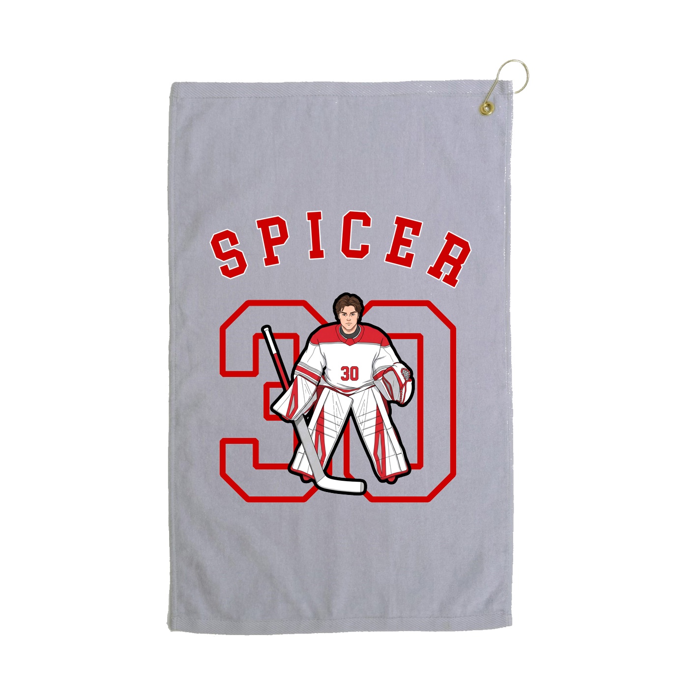 Golf Towel — Shirsey Arch in Grey