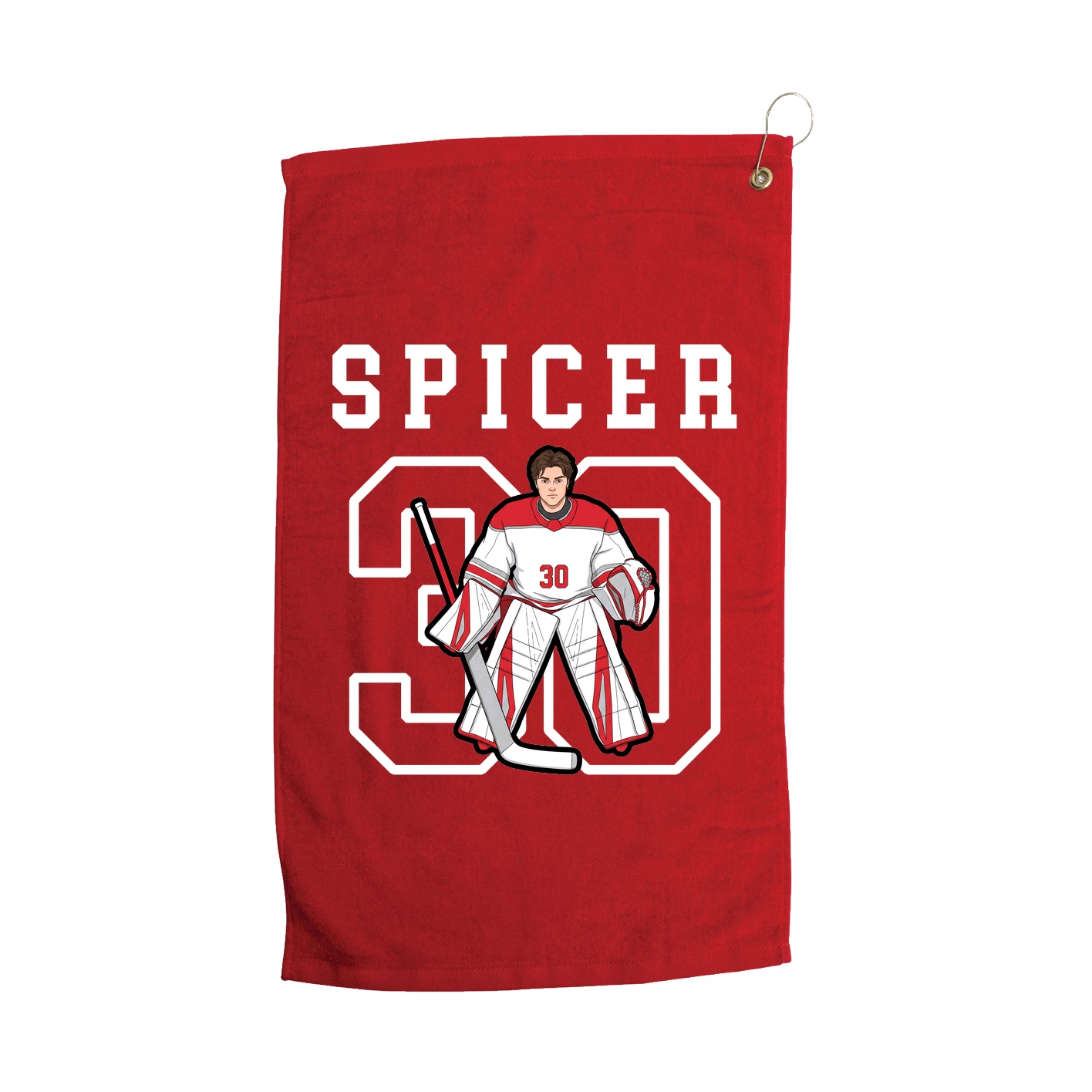 Golf Towel — Shirsey in Red