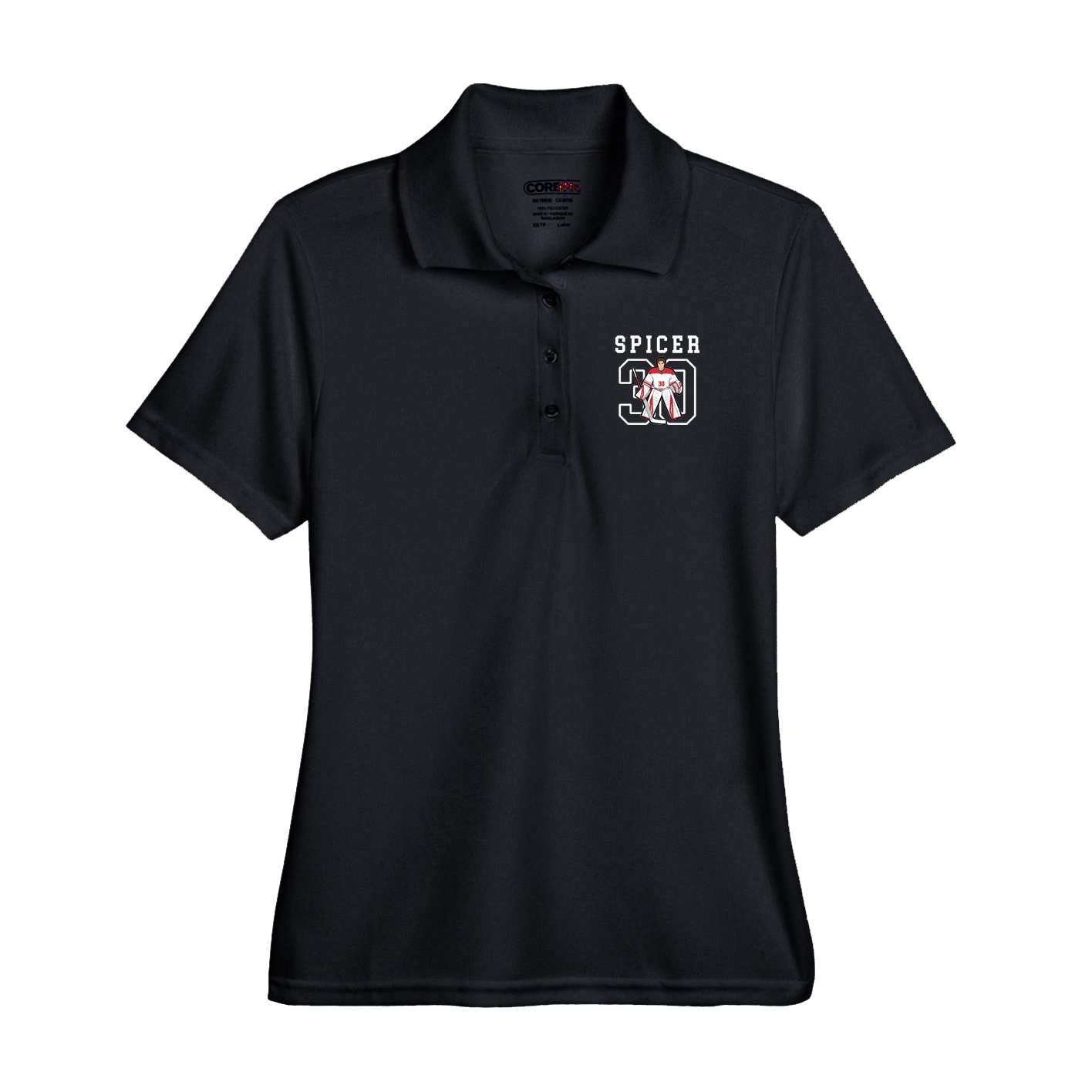 Performance Polo — Shirsey in Black