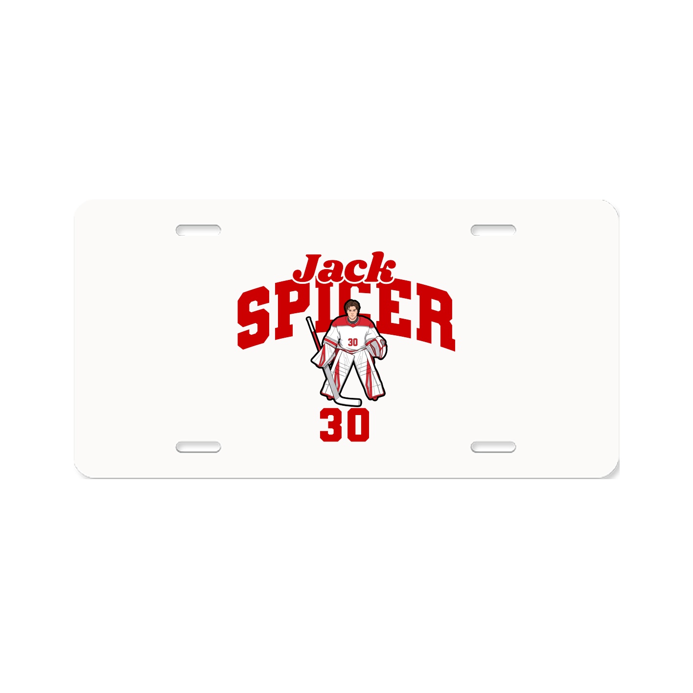 License Plate — Signature Arch in Classic