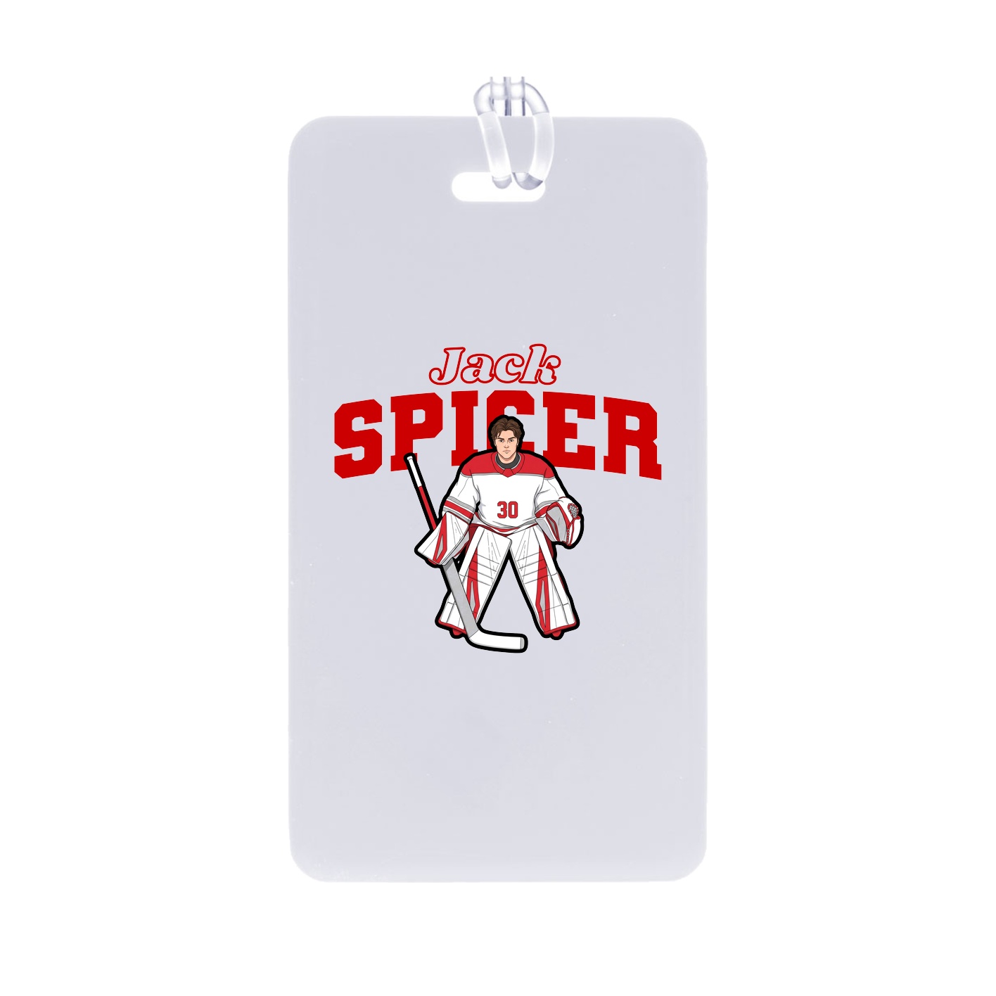 Bag Tag — Name Arch in Classic