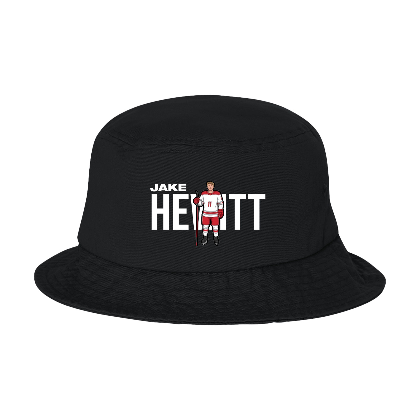 Bucket Cap — Player Name in Black