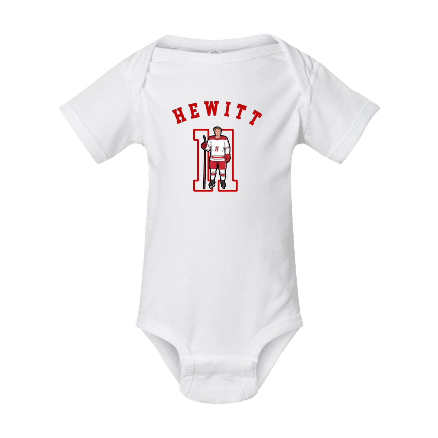 Baby Onesie — Shirsey Arch in White