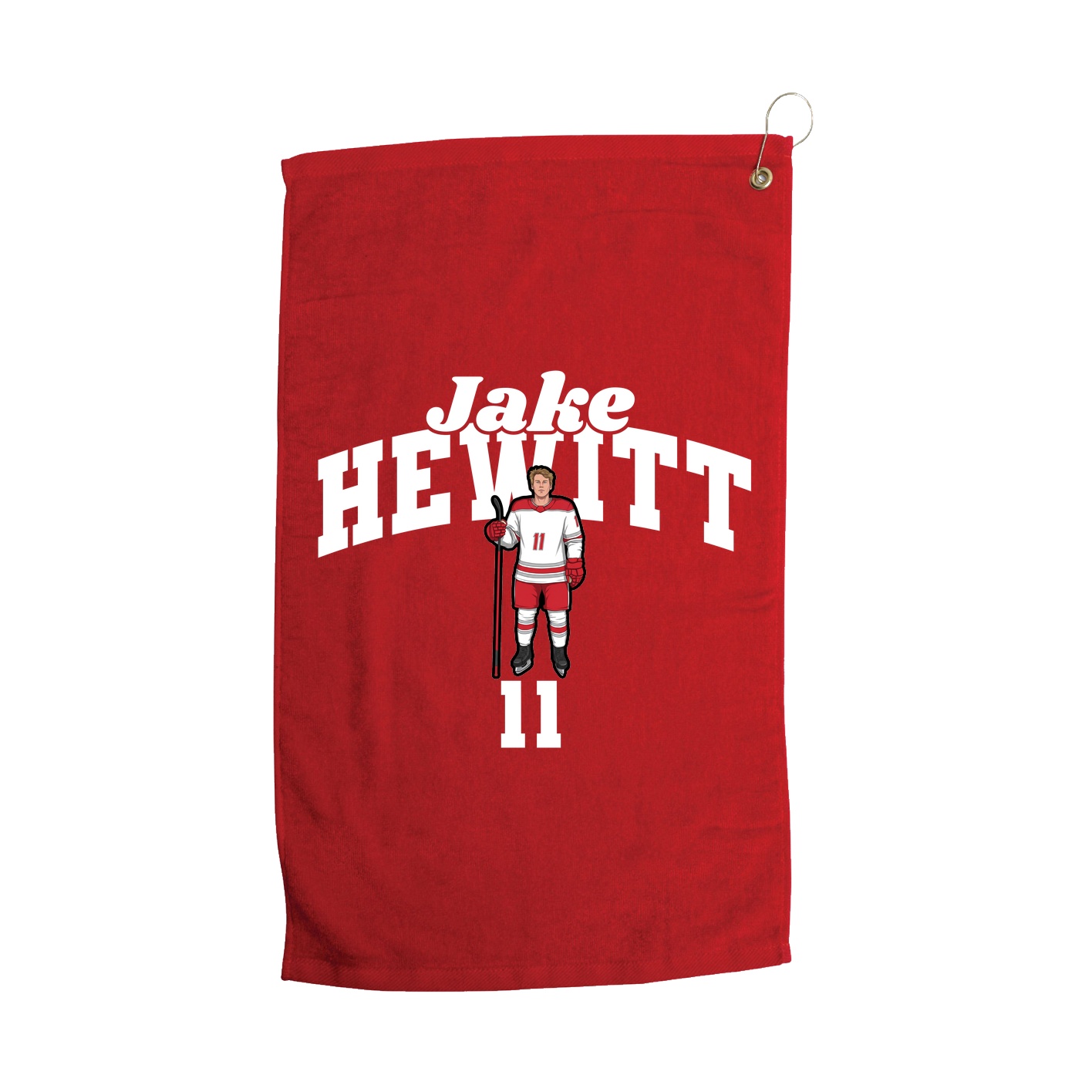 Golf Towel — Signature Arch in Red