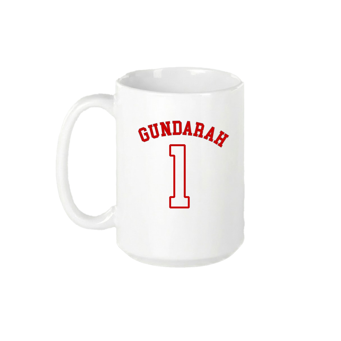 15oz Coffee Mug — Shirsey Arch in White