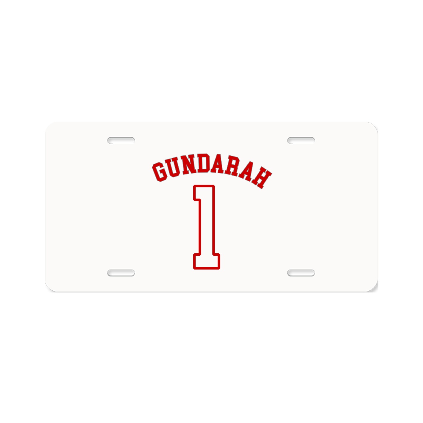 License Plate — Shirsey Arch in Classic