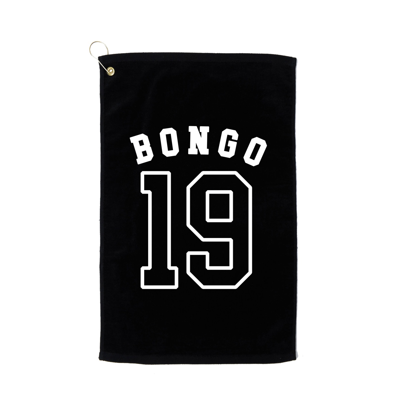 Golf Towel — Shirsey Arch in Black
