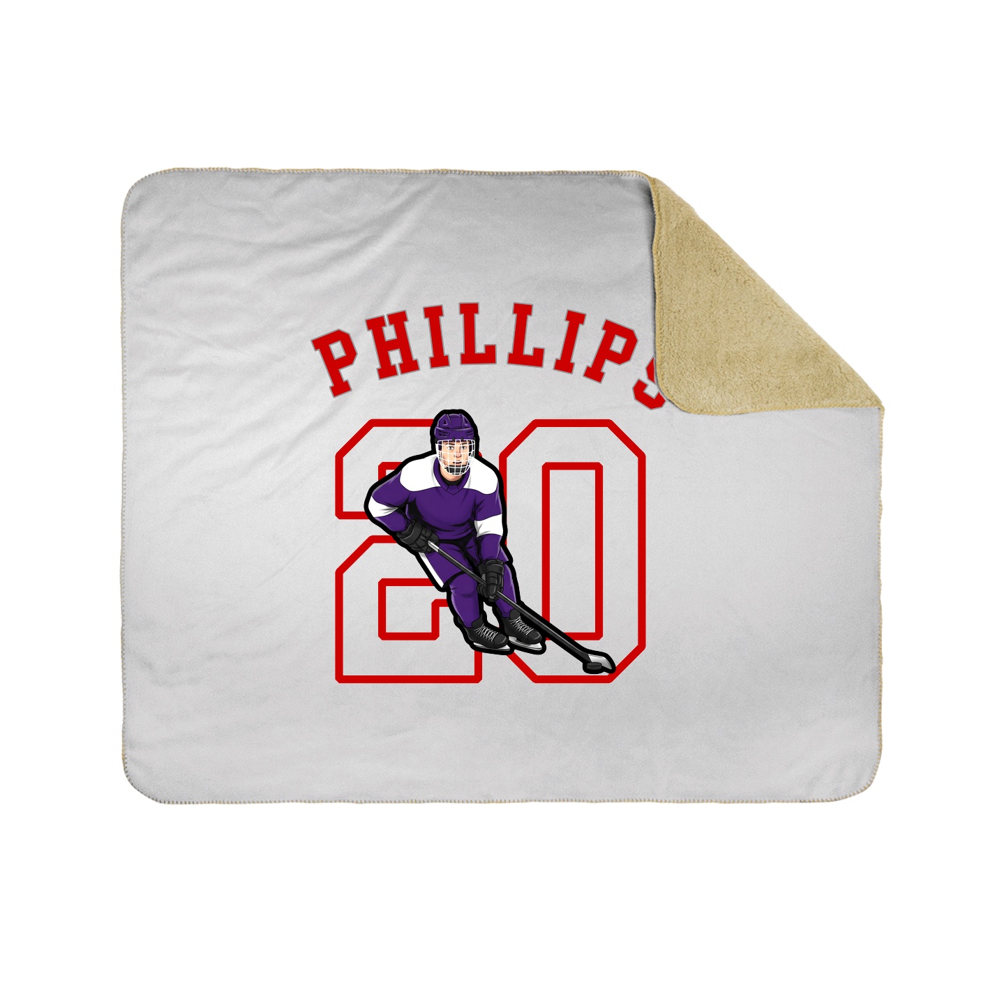 Throw Blanket — Shirsey Arch in White