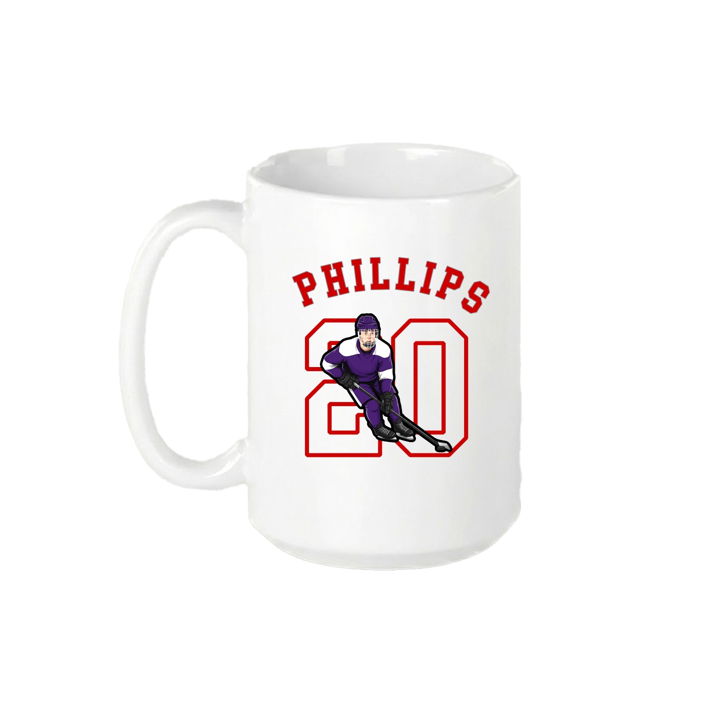 15oz Coffee Mug — Shirsey Arch in White