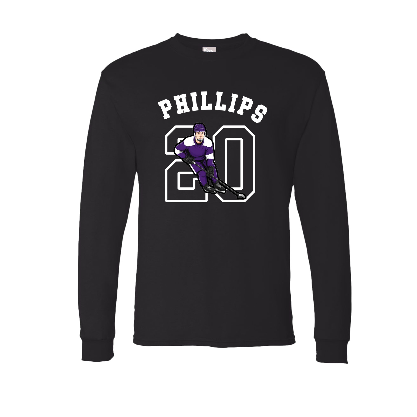 Long Sleeve Tee — Shirsey Arch in Black