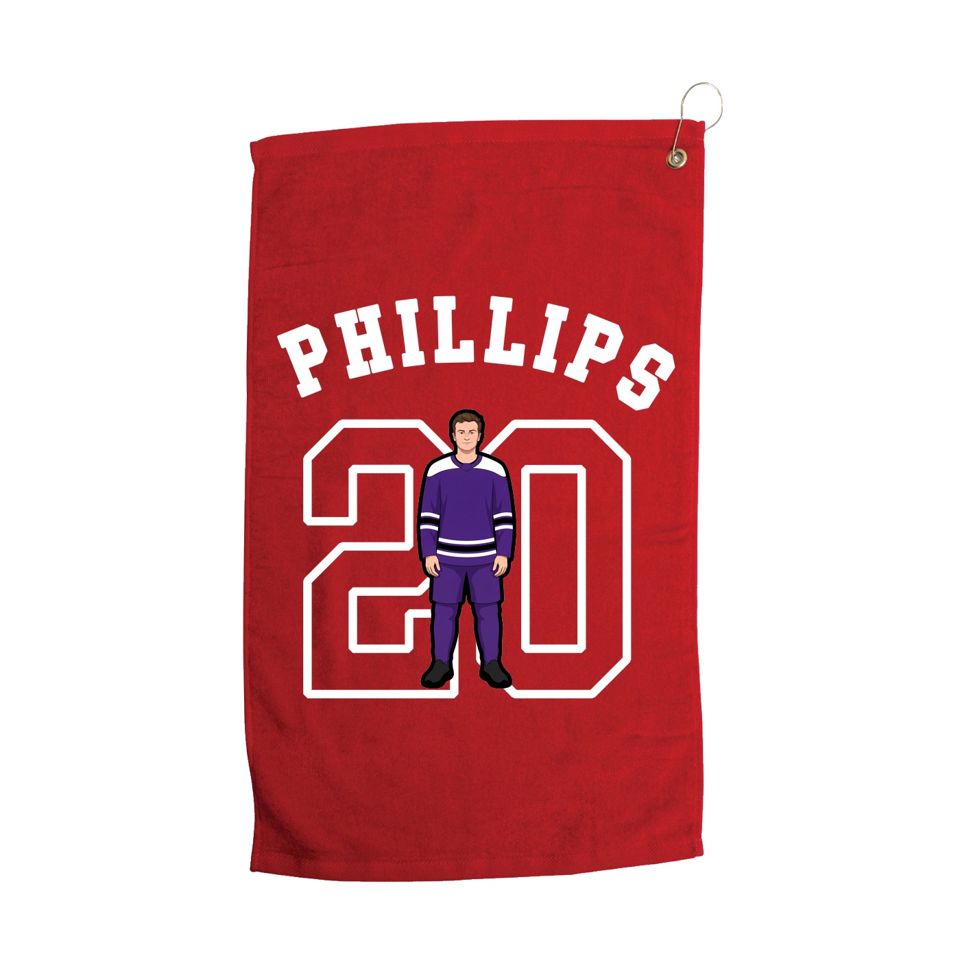 Golf Towel — Shirsey Arch in Red