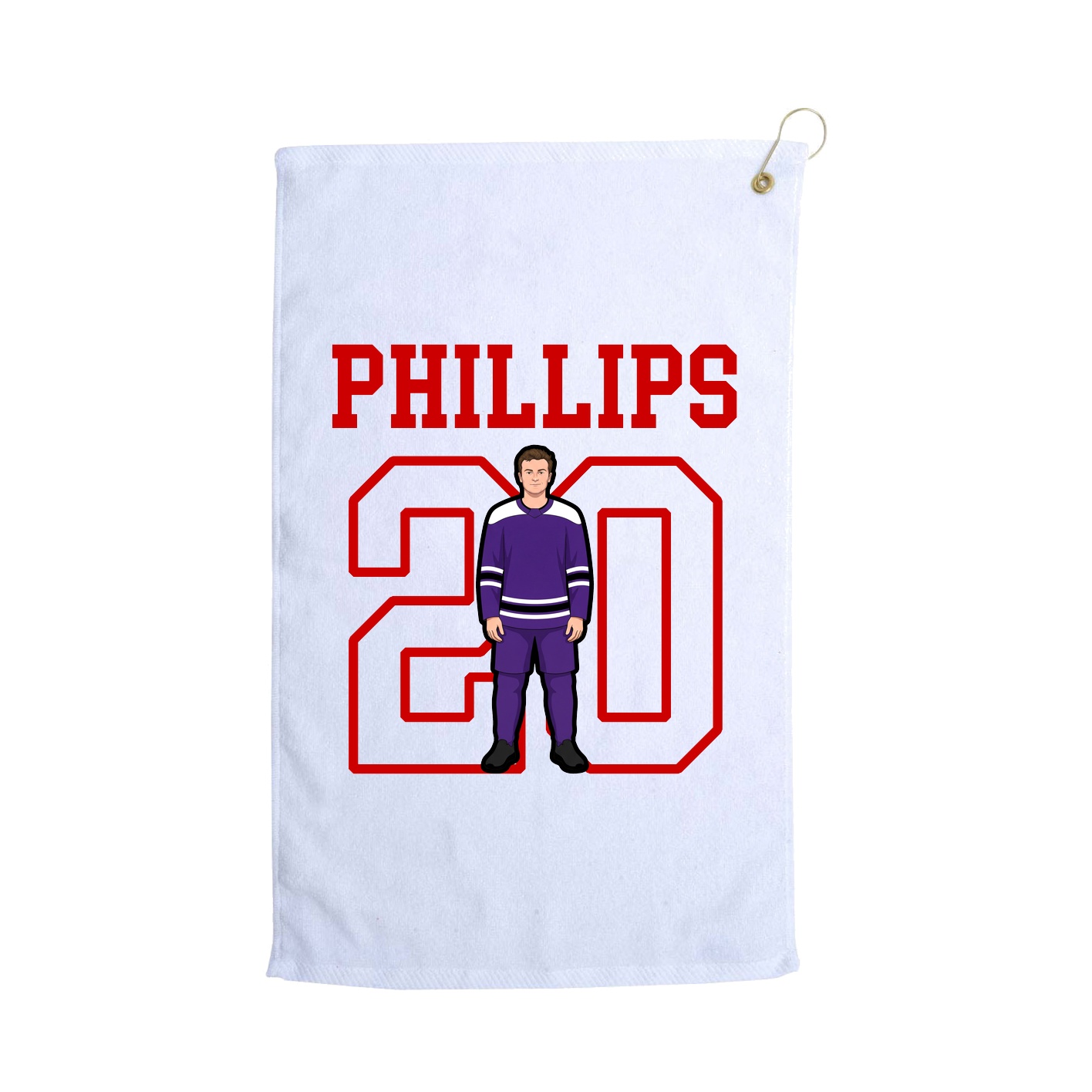 Golf Towel — Shirsey in White