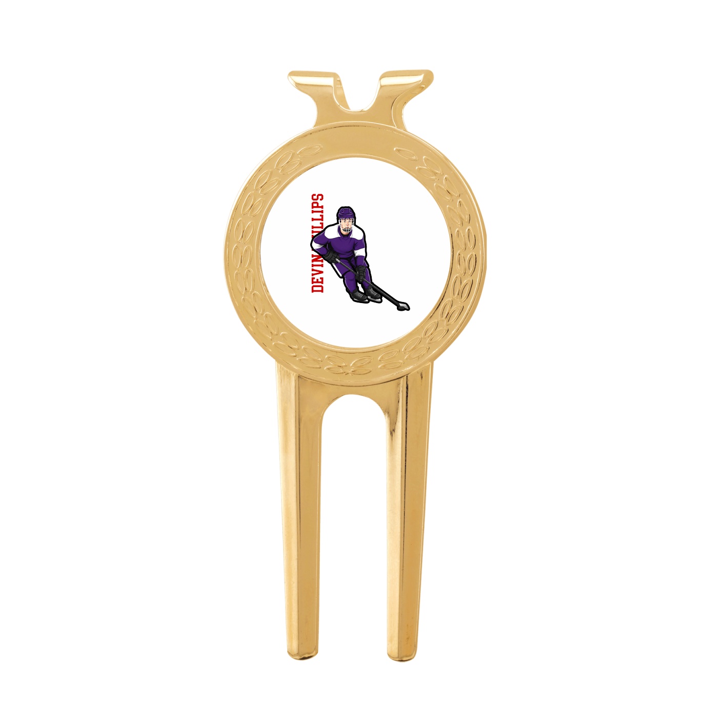 Divot Tool with Ball Marker — Name Vertical in Classic