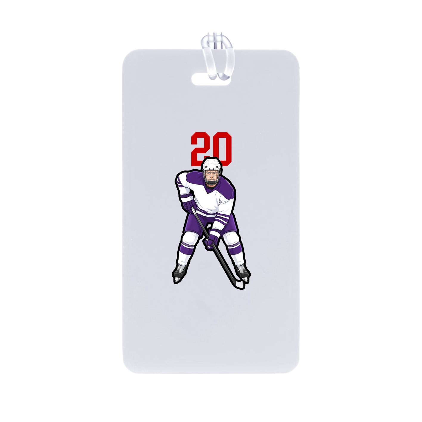 Bag Tag — Number Top in Classic