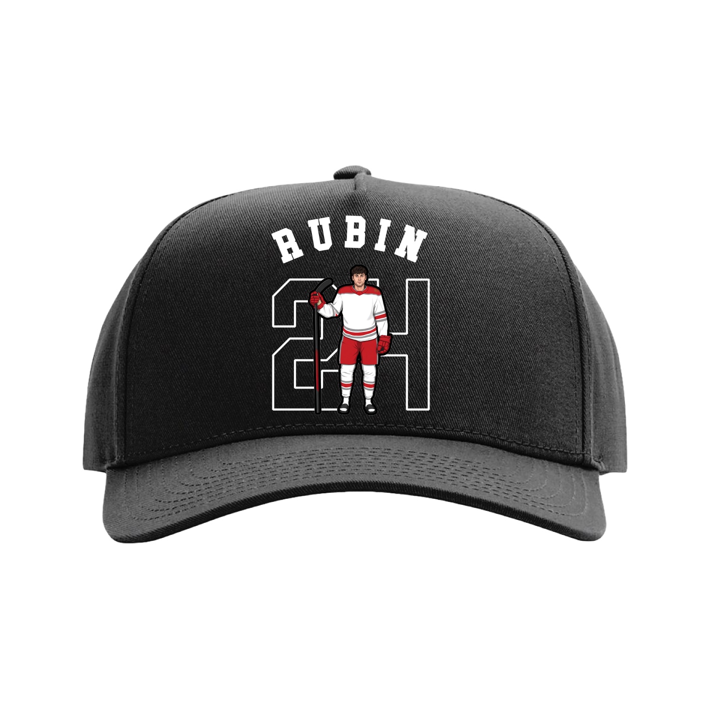 Full Fabric Five-Panel Champ Cap