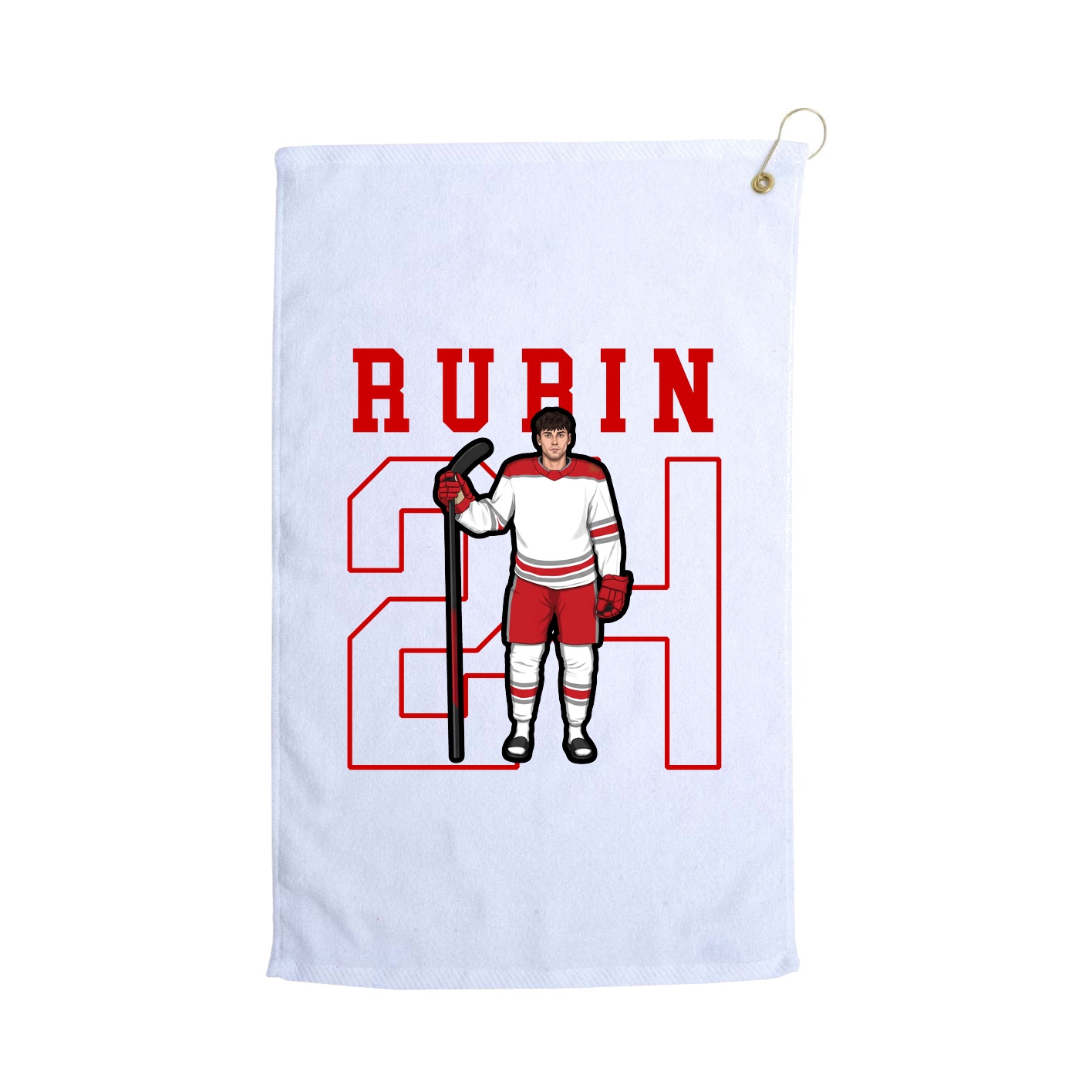 Golf Towel — Shirsey in White