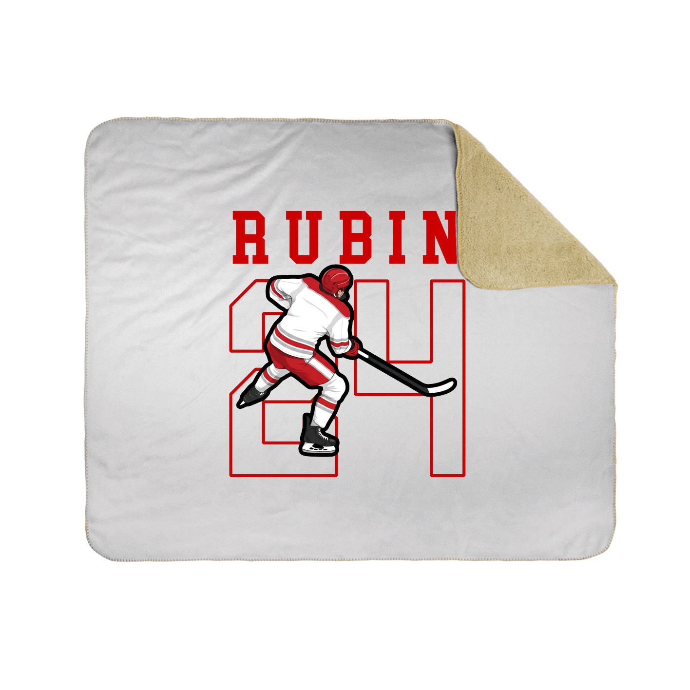 50x60 Sherpa Lined Throw Blanket
