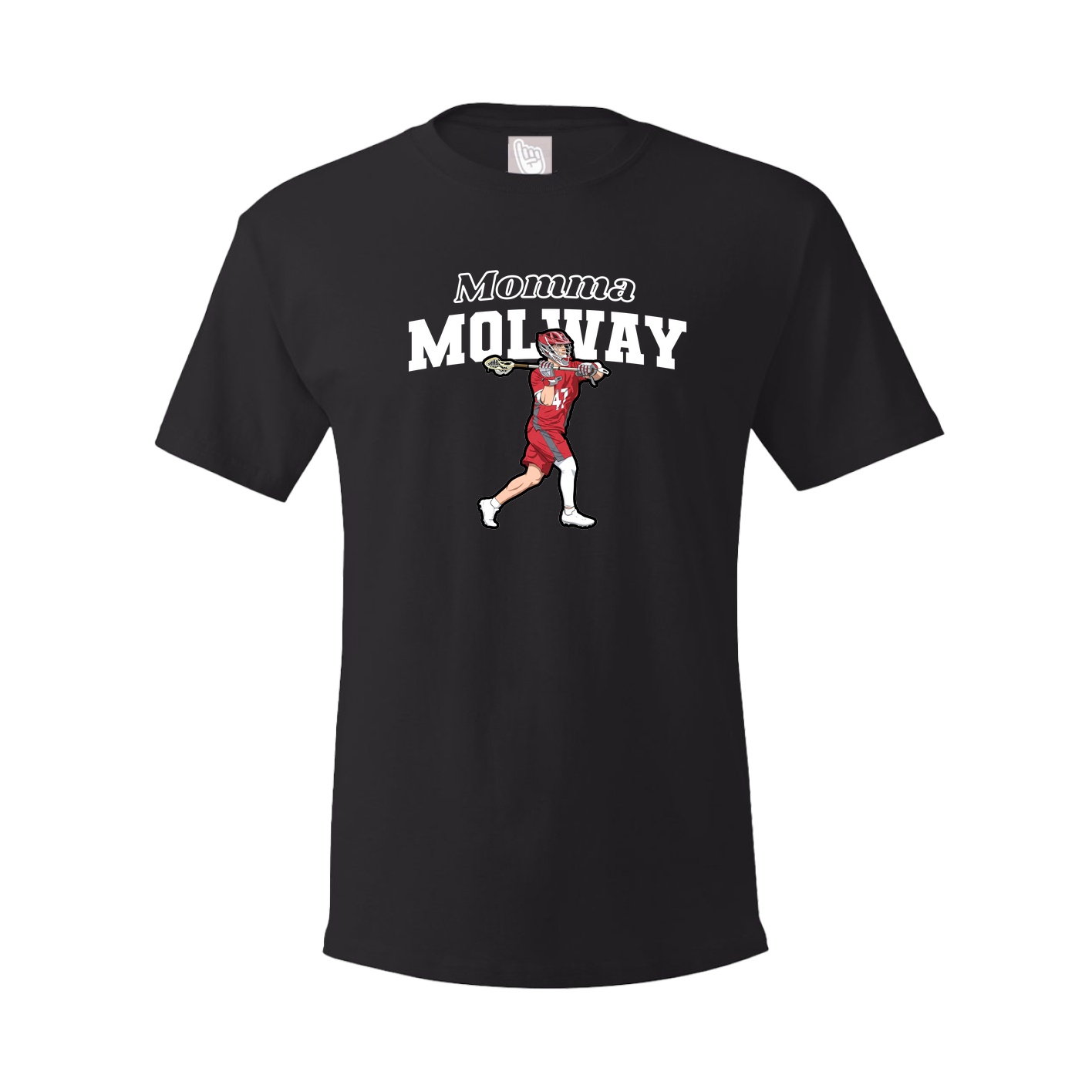 Youth Tee — Mothers Day Block in Black