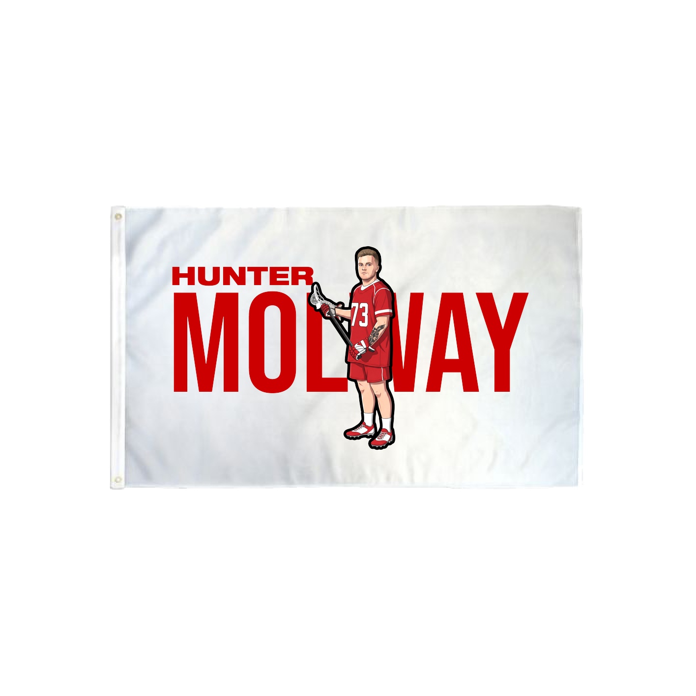 3x5 Flag — Player Name in Classic