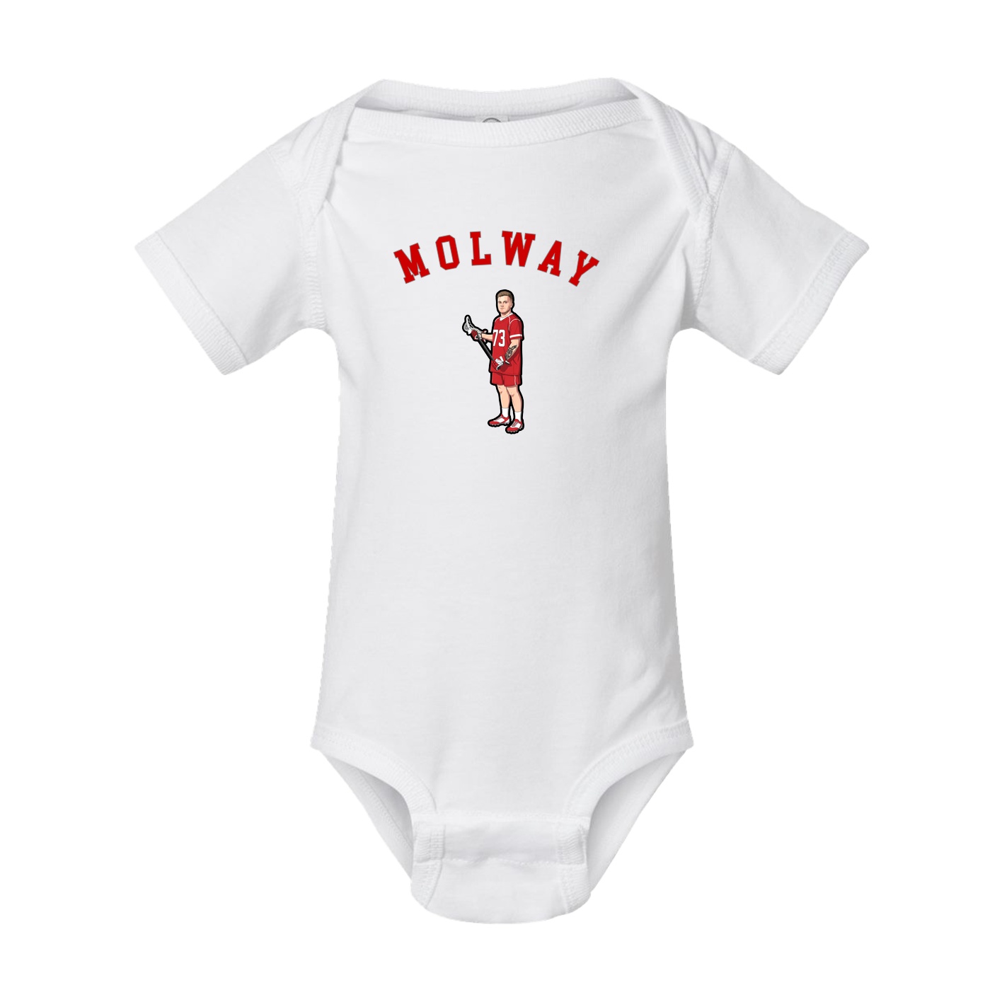 Baby Onesie — Shirsey Arch in White