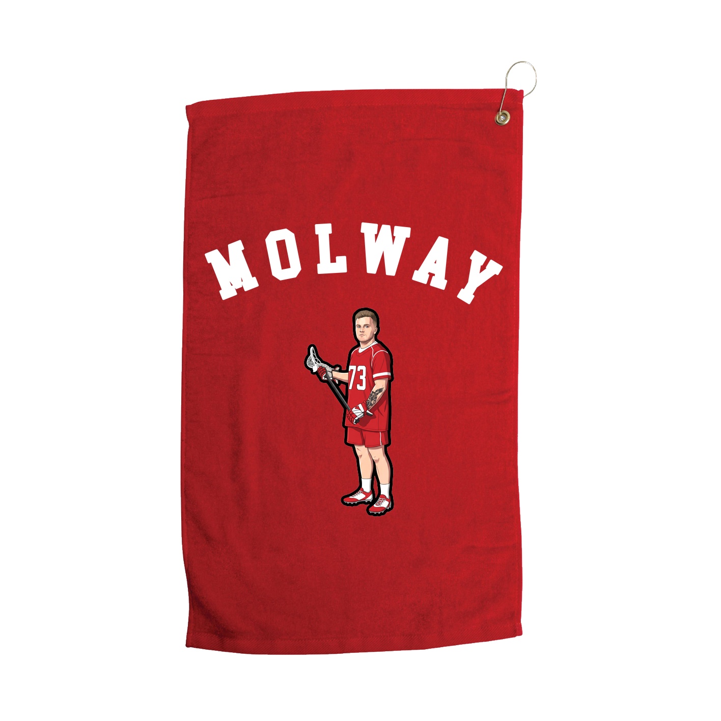 Golf Towel — Shirsey Arch in Red
