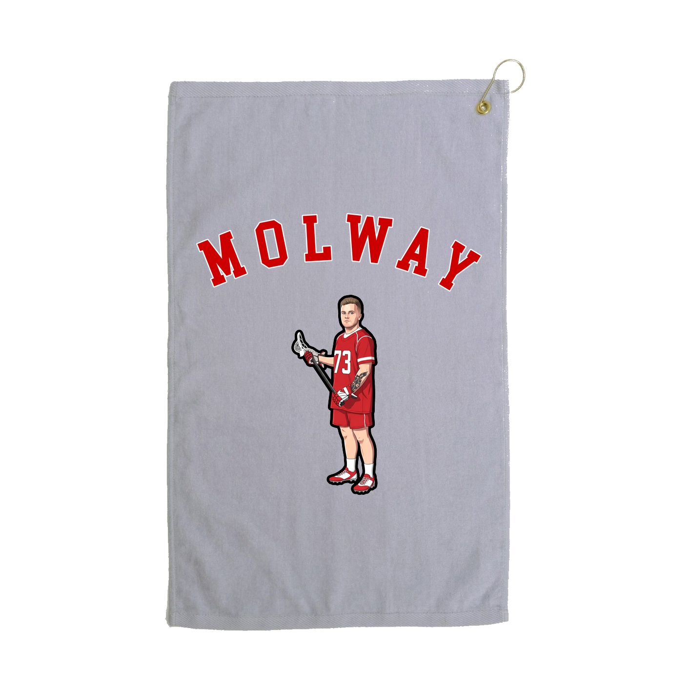 Golf Towel — Shirsey Arch in Grey