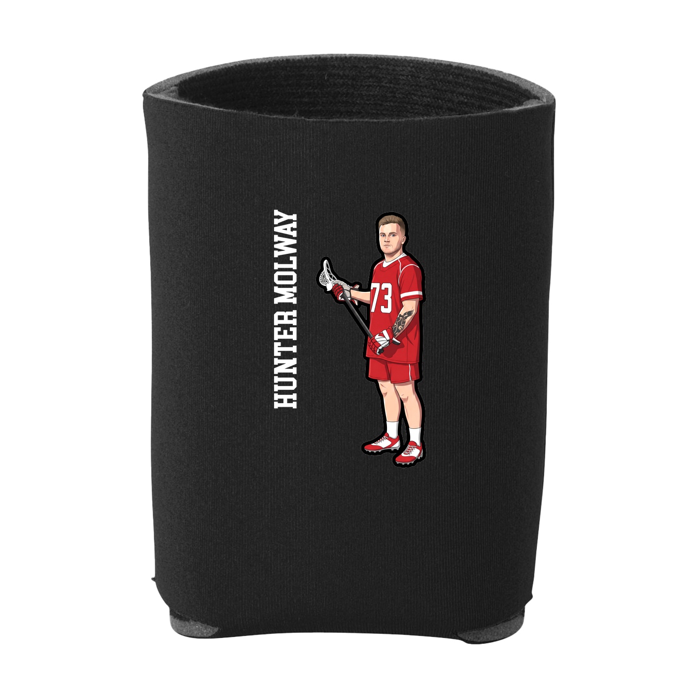Can Holder — Name Vertical in Black