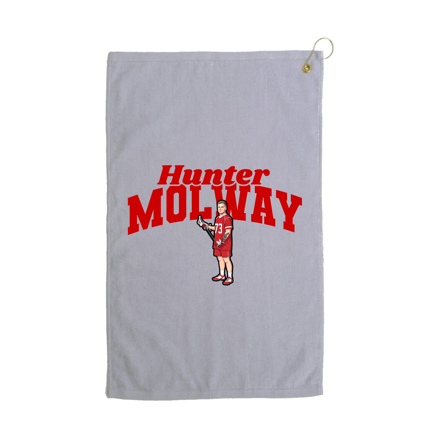 Golf Towel — Signature Arch in Grey
