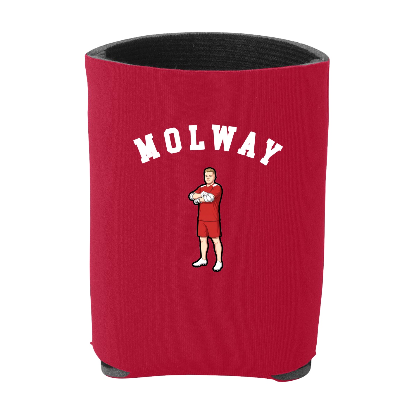Can Holder — Shirsey Arch in Red