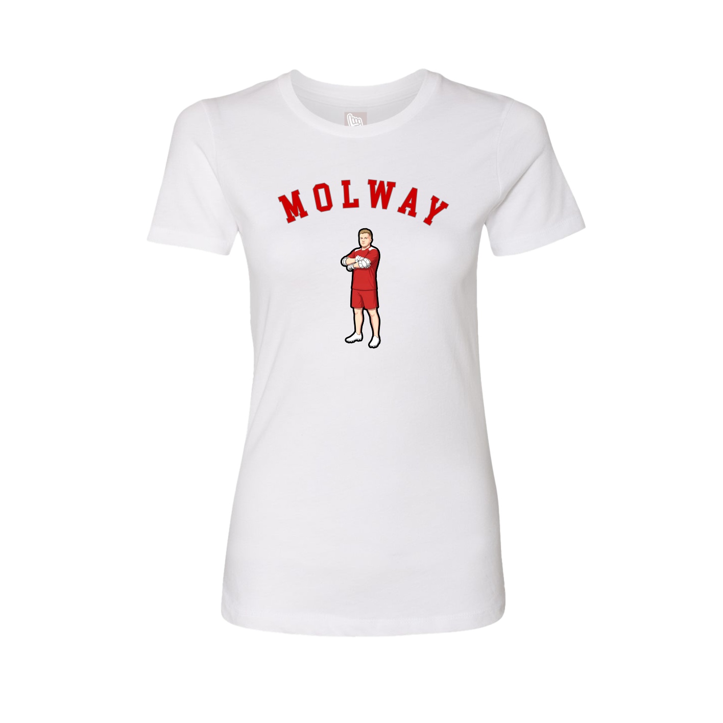 Womens Tee — Shirsey Arch in White