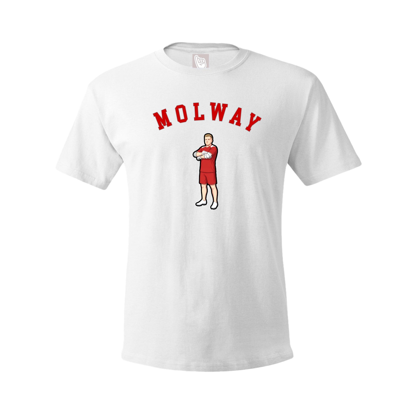 Youth Tee — Shirsey Arch in White