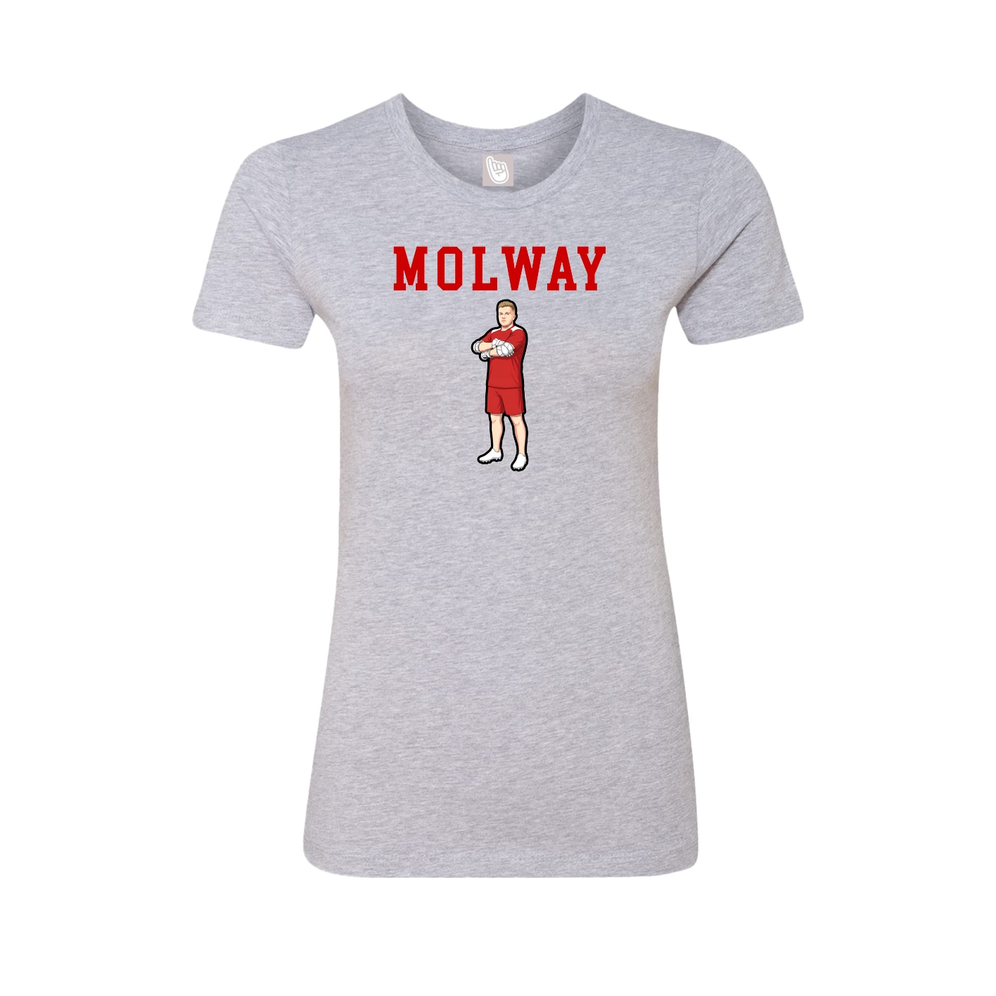 Womens Tee — Shirsey in Grey
