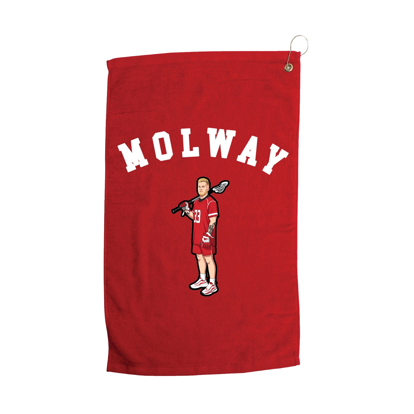 Golf Towel — Shirsey Arch in Red