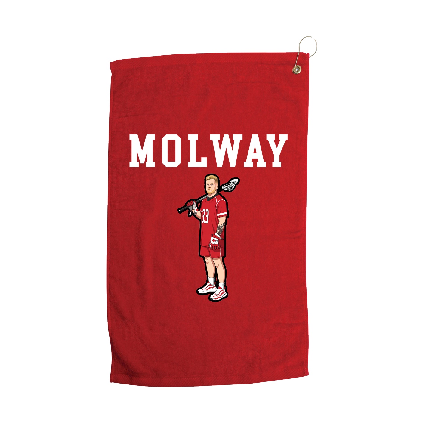 Golf Towel — Shirsey in Red
